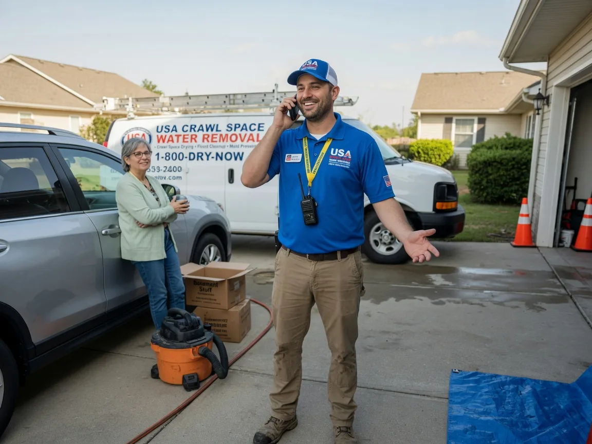 Crawl Space Water Removal Evans City, PA FAQs